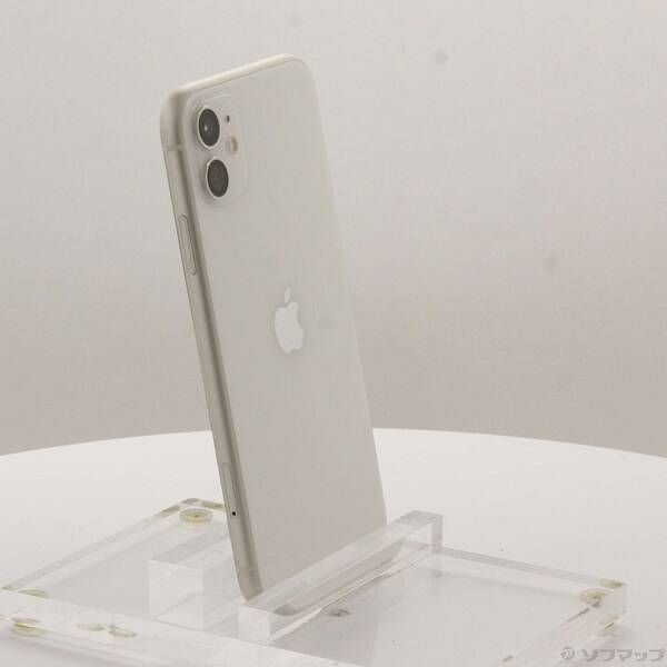 中古品〕 iPhone11 64GB ホワイト MWLU2J／A SIMフリー【258】 - メルカリ