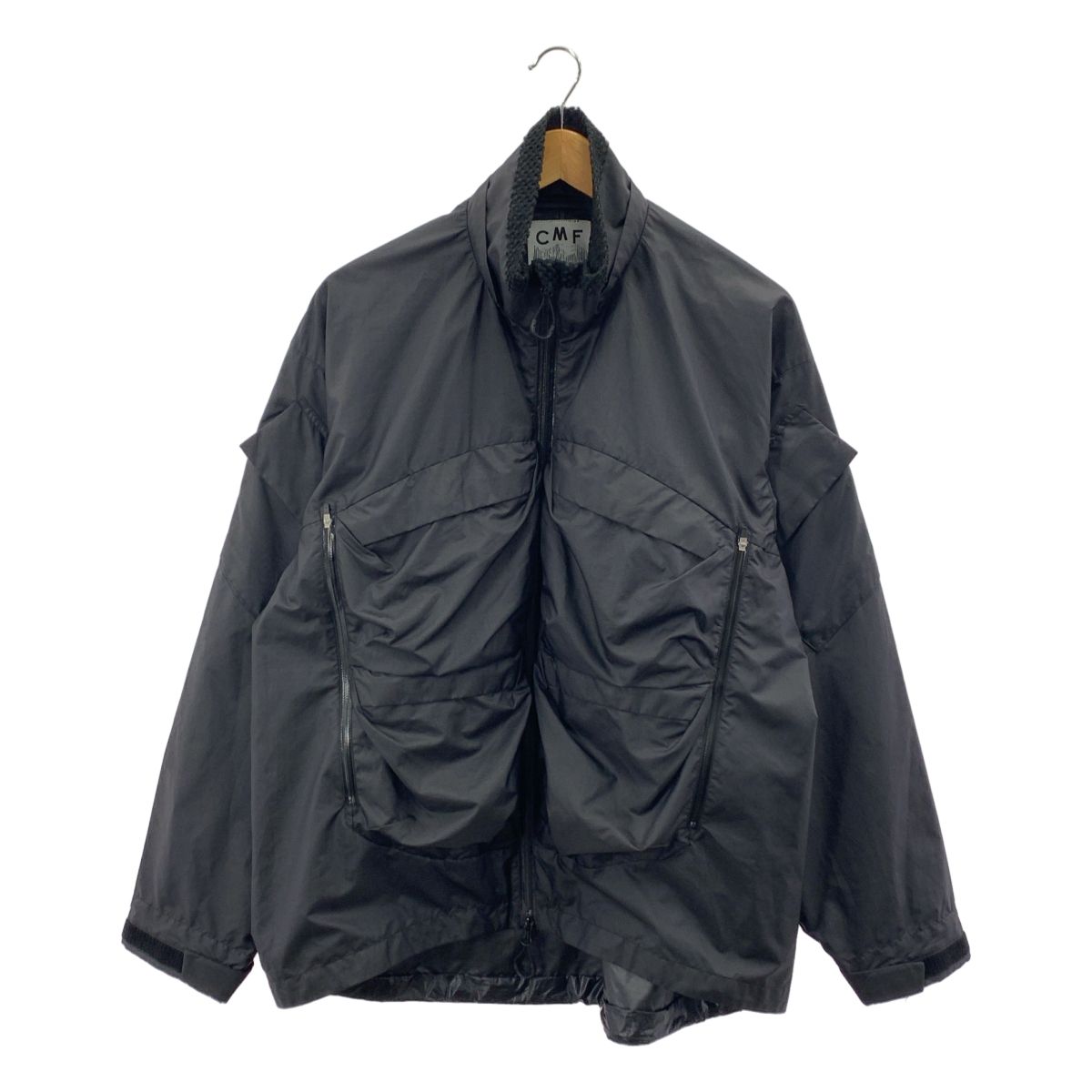 COMFY OUTDOOR GARMENT コムフィーアウトドアガーメント フリース フルジップ ジャケット M ブラック メンズ