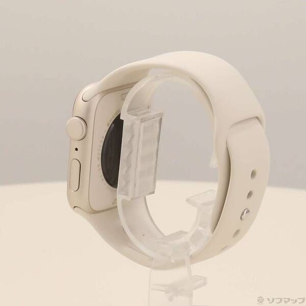 〔 品〕 Apple Watch SE 第3世代 GPS 44 mm スターライトアルミニウムケース スターライトスポーツバンド 269
