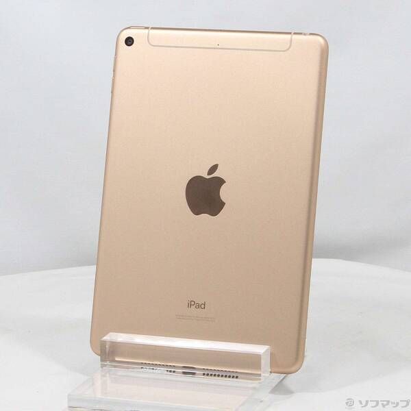 中古品〕 iPad mini 第5世代 64GB ゴールド MUX72J／A auロック解除SIM