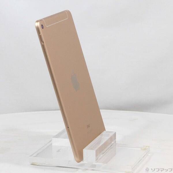 Apple iPad 第5世代 64GB ゴールド MUX72J／A au 中古品〕 iPad mini 第5世代 64GB ゴールド MUX72J／A auロック解除SIM
