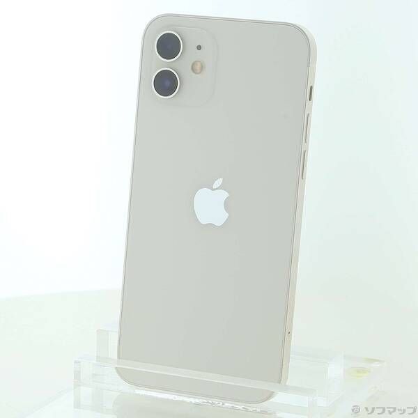 中古品〕 iPhone12 64GB ホワイト MGHP3J／A SIMフリー【269】 64GB