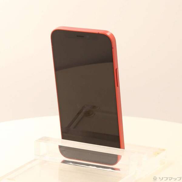 中古品〕 iPhone12 mini 256GB プロダクトレッド MGDU3J／A SIMフリー