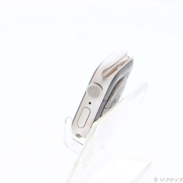 〔 品〕 Apple Watch Series 9 GPS 41 mm スターライトアルミニウムケース バンド無し 348