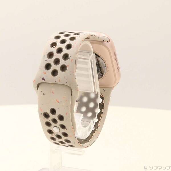  〔 品〕 Apple Watch Series 10 GPS Cellular 42 mm ローズゴールドアルミニウムケース デザートストーンNikeスポーツバンド 352 Apple Watch本体 スマートウォッチ ウェアラブル