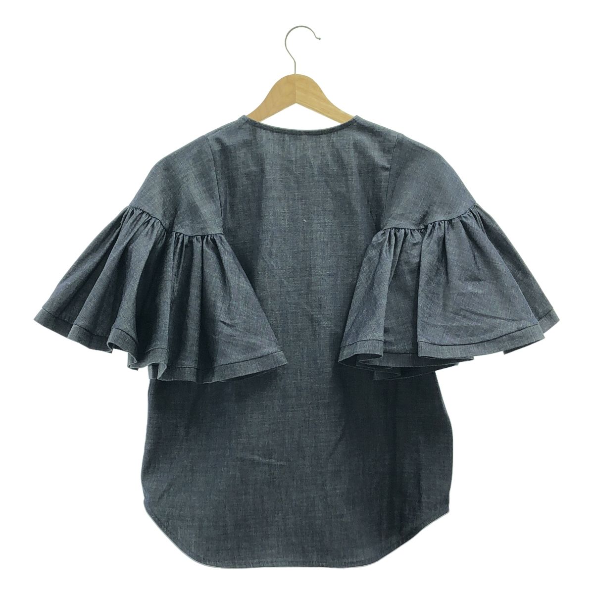 aLORS アロー EstelleJean エステルジーンブラウス アロー（aLORS）」の復刻デニムブラウス“エステル ジーン”を