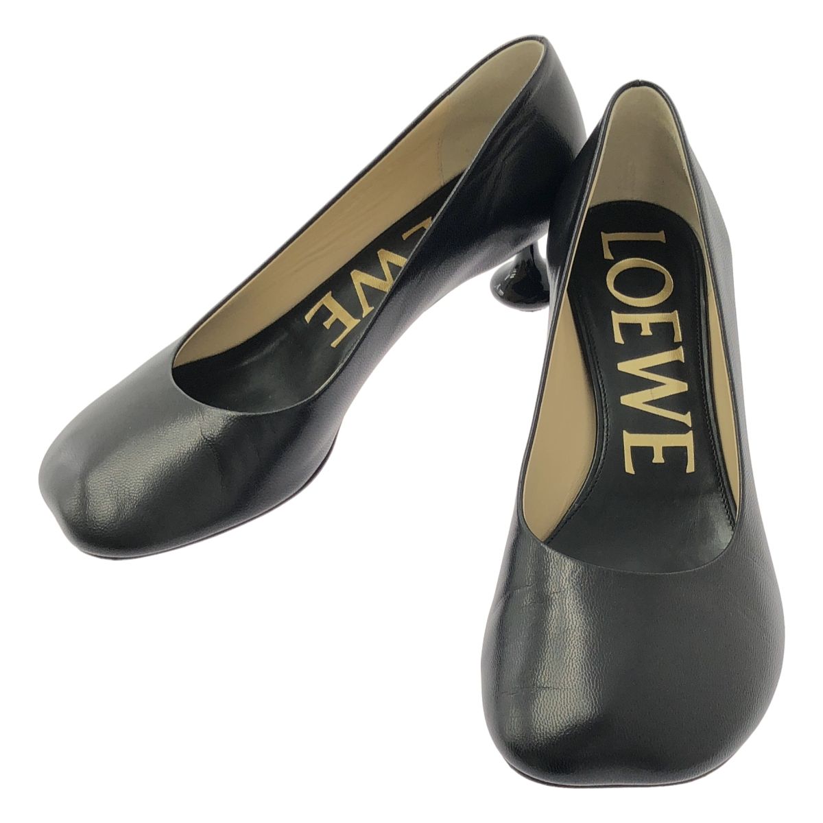 LOEWE / ロエベ | トイ セカンドスキン パンプス | 39 | ブラック