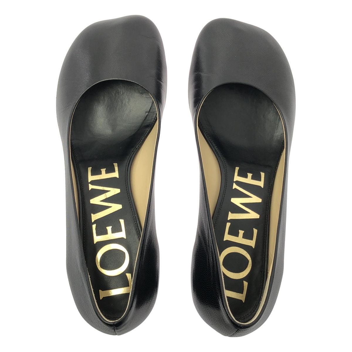 LOEWE / ロエベ | トイ セカンドスキン パンプス | 39 | ブラック