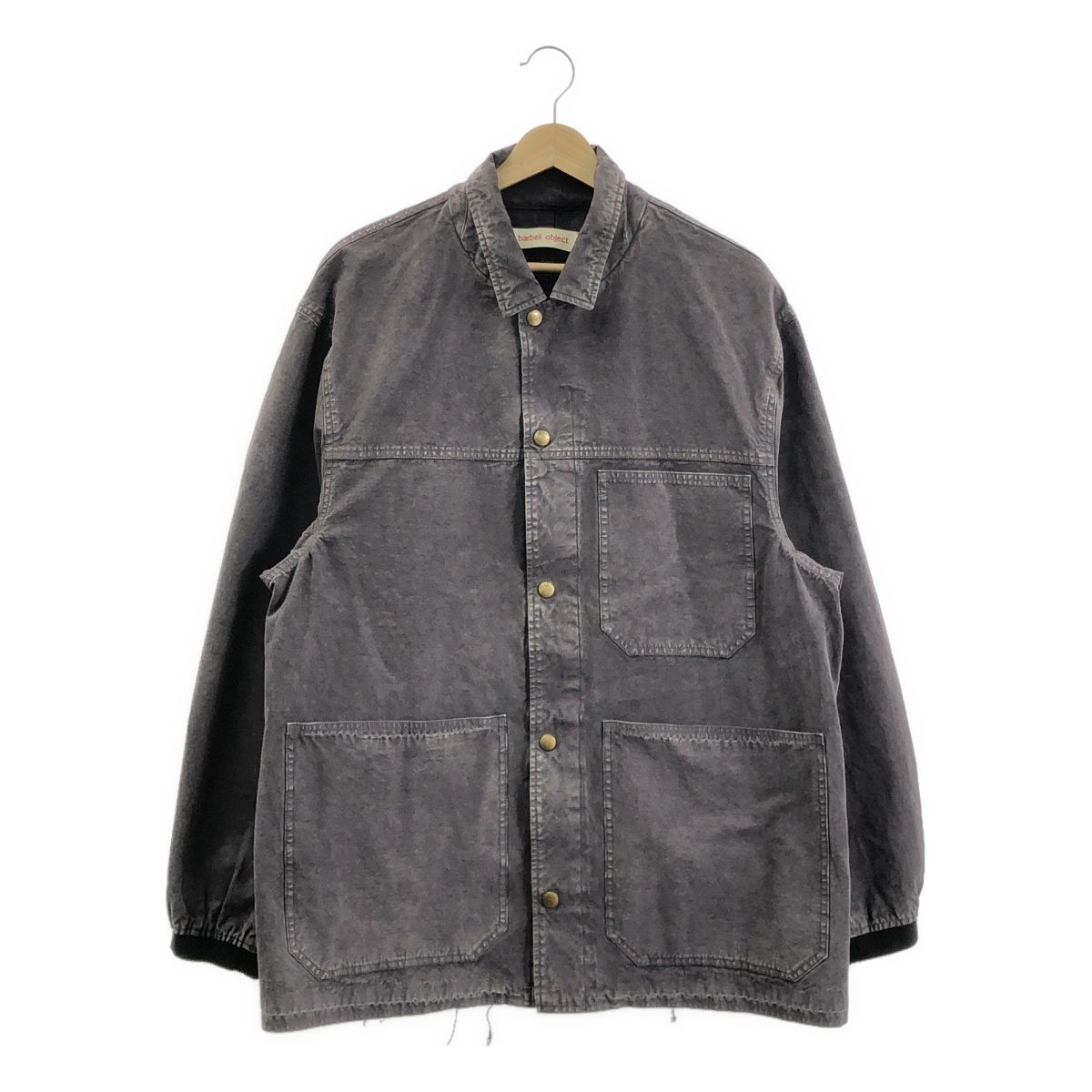 新品未使用　barbell object カバーオール barbell object LEATHER COVERALL - メルカリ