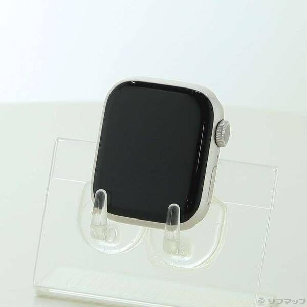 〔 品〕 Apple Watch Series 7 GPS 41 mm スターライトアルミニウムケース バンド無し 349