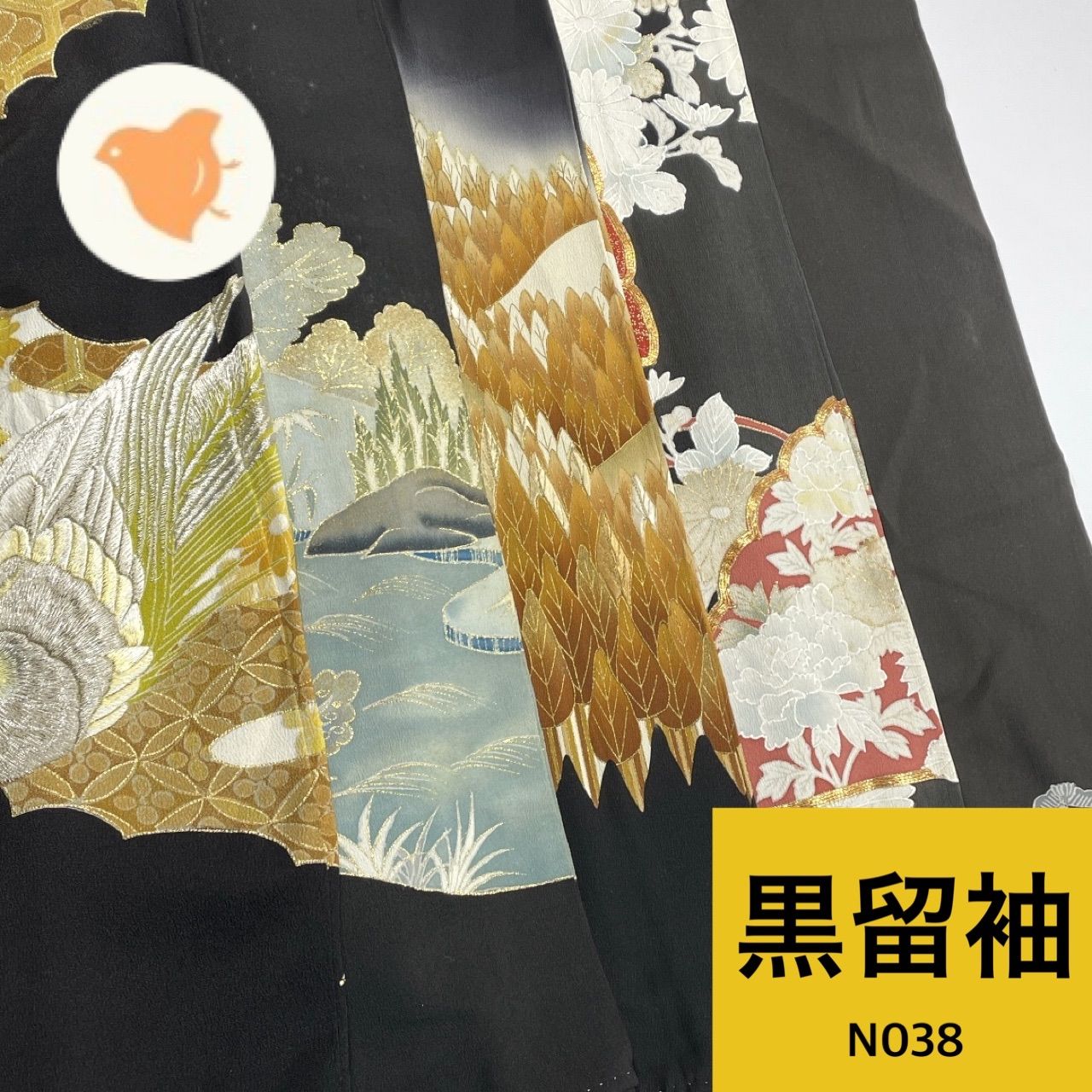 着物まとめ売り　正絹振袖4枚　留袖1枚　着用可　リメイク素材　目立った汚れなし 振袖 4枚 正絹 着物まとめ売り 同梱購入歓迎 リメイク用 着付け練習用