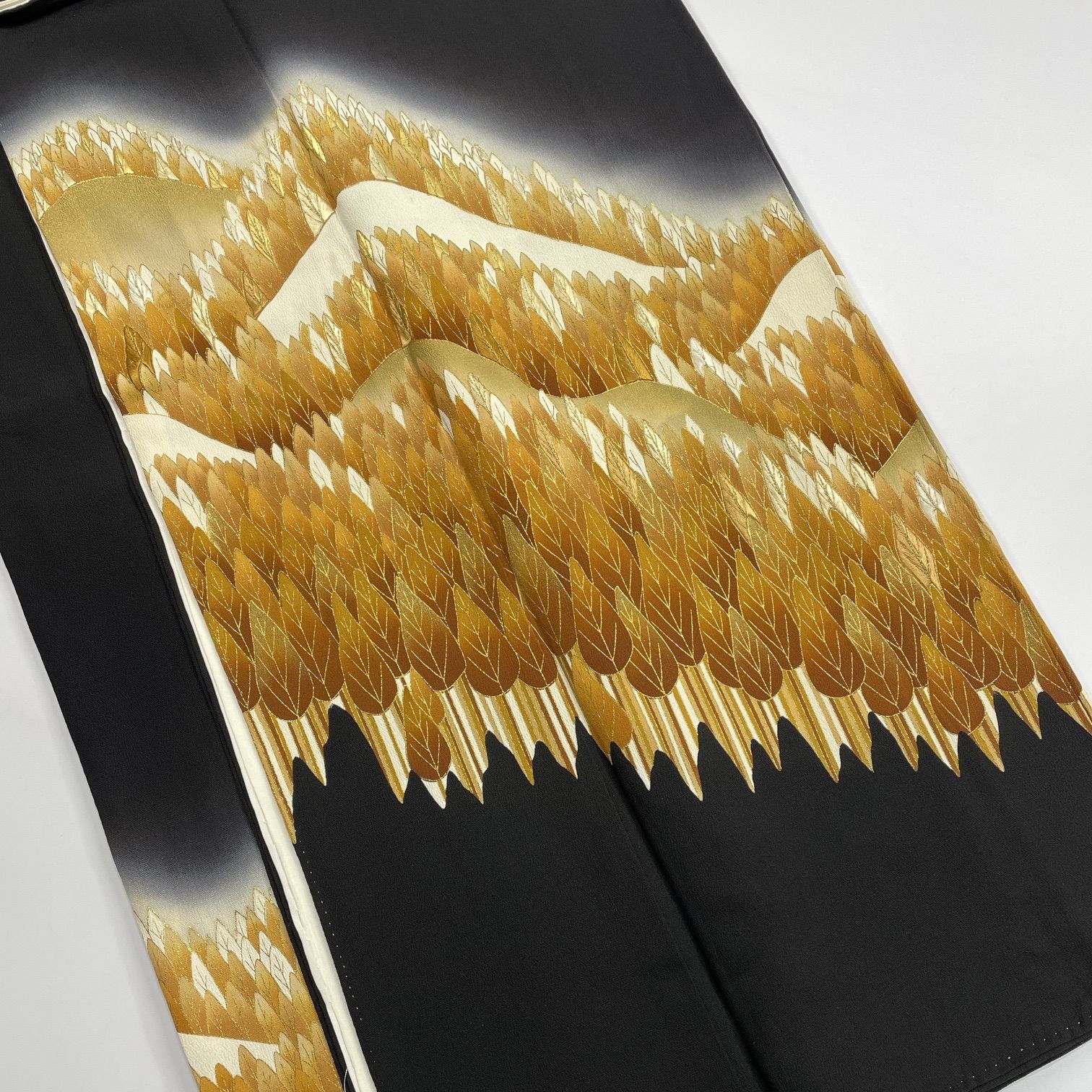 1489★正絹 黒留袖 着物 6枚セット おまとめ リメイク素材 1489☆正絹 黒留袖 着物 6枚セット おまとめ リメイク素材 V11