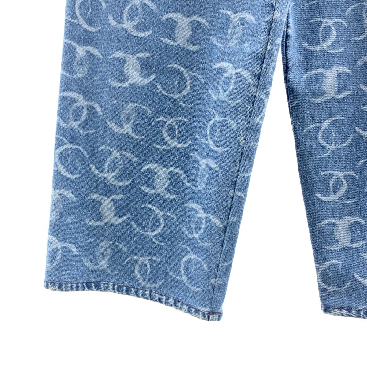 新品】 CHANEL / シャネル | ココマーク ワイド デニム パンツ