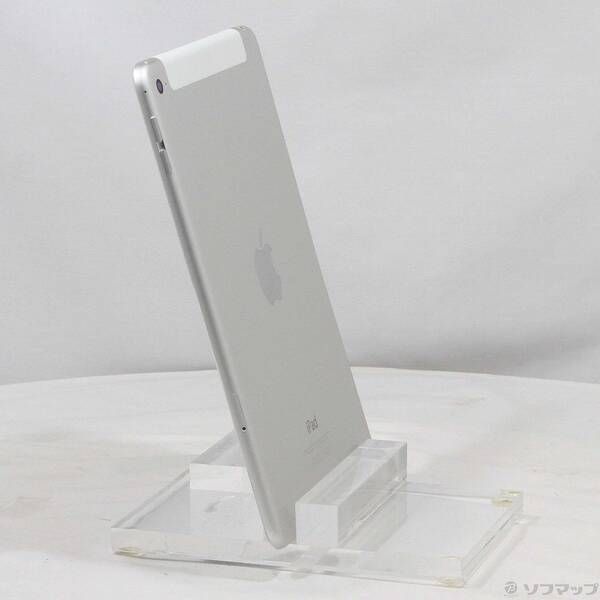 中古品〕 iPad mini 4 128GB シルバー MK772J／A auロック解除SIM