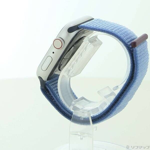 〔 品〕 Apple Watch Series 9 GPS Cellular 45 mm シルバーアルミニウムケース ウインターブルースポーツループ 269