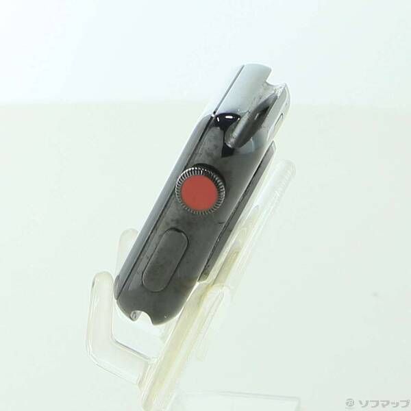 〔 品〕 Apple Watch Series 3 GPS Cellular 38 mm スペースブラックステンレススチールケース バンド無し 247