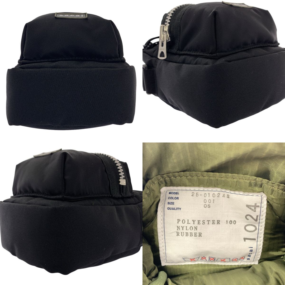 美品】 sacai / サカイ | 2025SS | Pocket Pouch / ロゴ ショルダー 