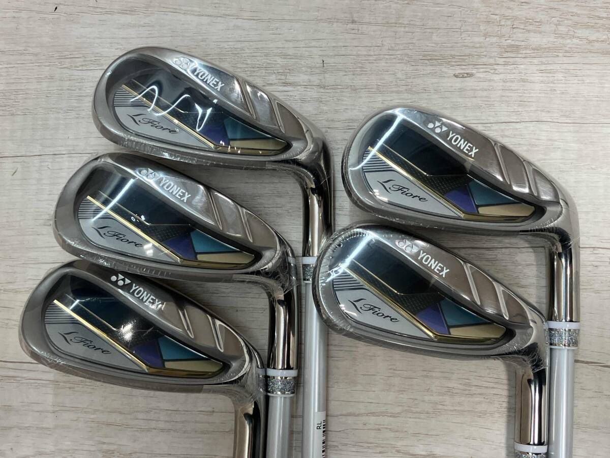 YONEX 08 Fiore 2025 アイアンセット ヨネックス FLEX L 5本セット 7-9.S.P 女性右利き用 ゴルフクラブ