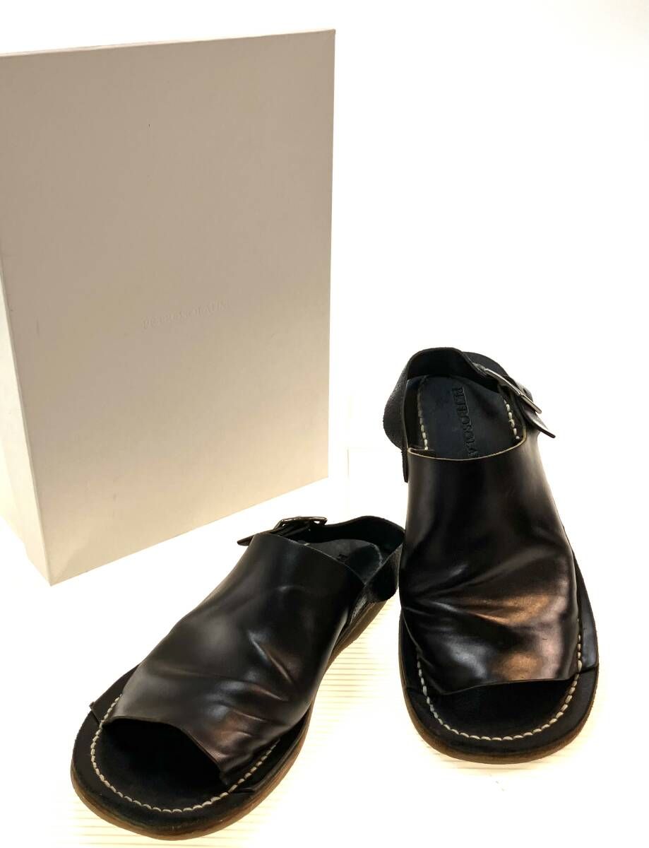 ペテロオラウム サンダル き 収納袋付き サイズ27 cm ブラック 夏