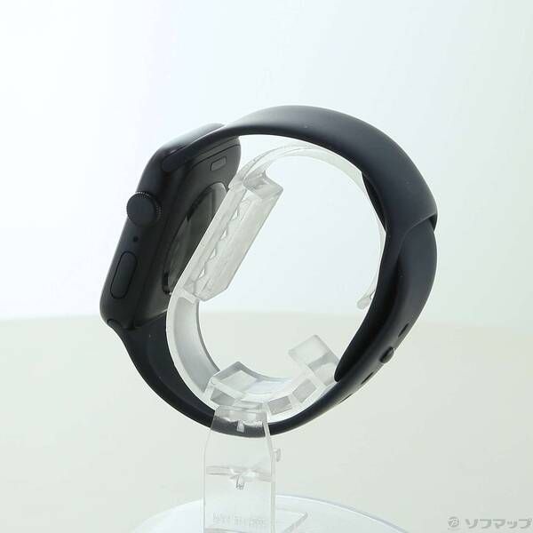 〔 品〕 Apple Watch SE 第2世代 GPS 44 mm ミッドナイトアルミニウムケース ミッドナイトスポーツバンド 348