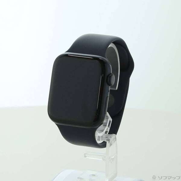 〔 品〕 Apple Watch SE 第2世代 GPS 44 mm ミッドナイトアルミニウムケース ミッドナイトスポーツバンド 348