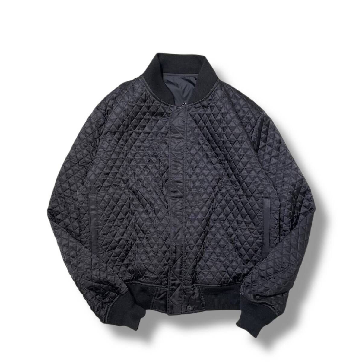 25 AW S YTE NYLON TWILL BOMBER JACKET UM Y 91 601 サイズ3 ブラック サイト