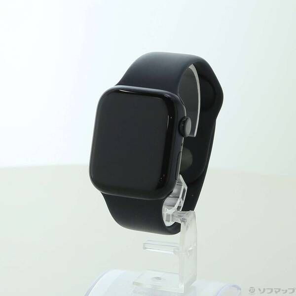 〔 品〕 Apple Watch Series 9 GPS 41 mm ミッドナイトアルミニウムケース ミッドナイトスポーツバンド 349