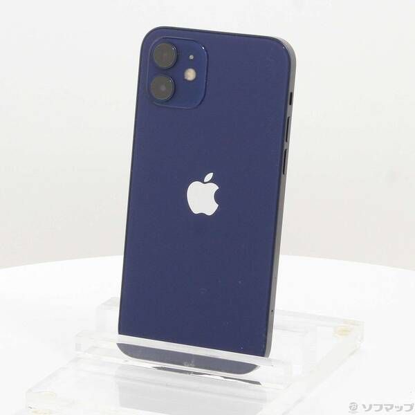 中古品〕 iPhone12 64GB ブルー MGHR3J／A SIMフリー【352】 - メルカリ