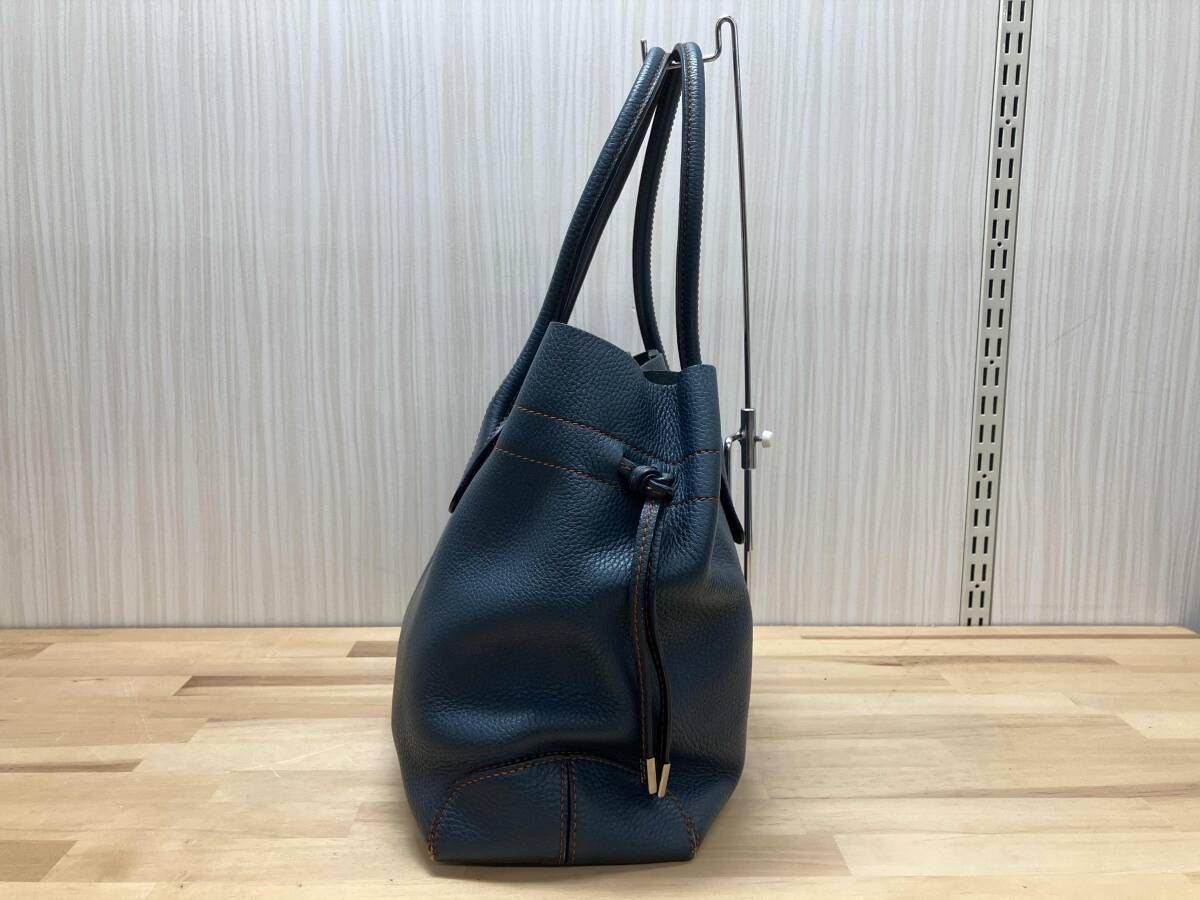 TOD S トッズ Dバッグ トートバッグ ネイビー