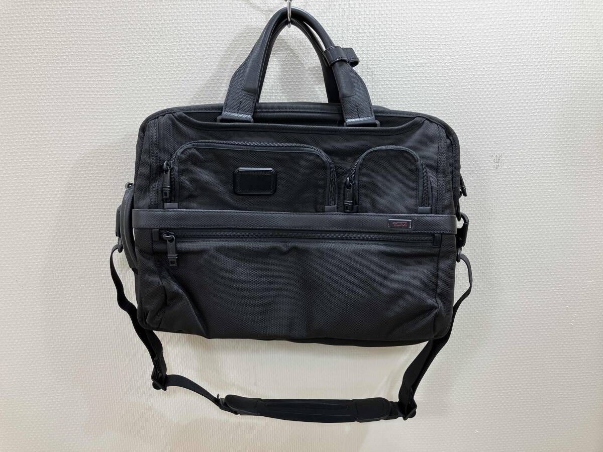 TUMI トゥミ 3 wayブリーフケース ブリーフケース リュック ショルダーバッグ way 26180 D 2 ALPHA 黒 通年