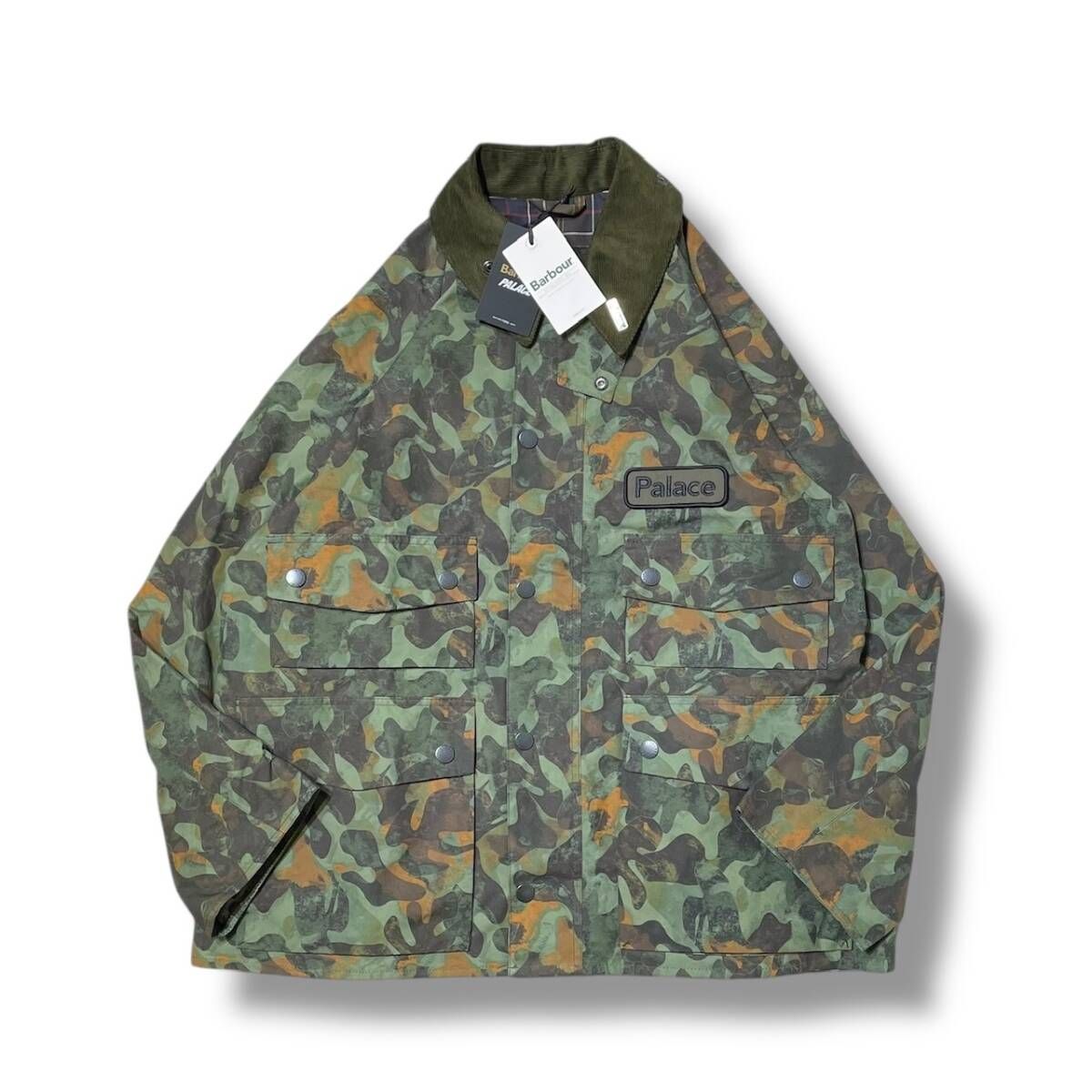 25 AW BARBOUR PALACE BEDALE CAMO CASUAL JACKET サイズL カモフラ柄 バブアー パレス