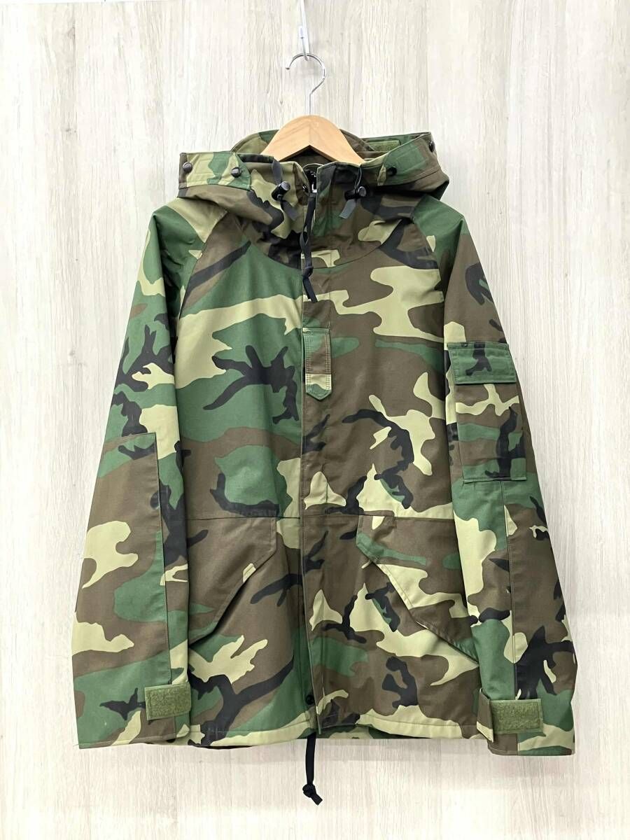 US ARMY ユーエスアーミー フィールドジャケット ECWCS GEN 1 GORE TEX カモフラ柄 迷彩柄 グリーン Sサイズ