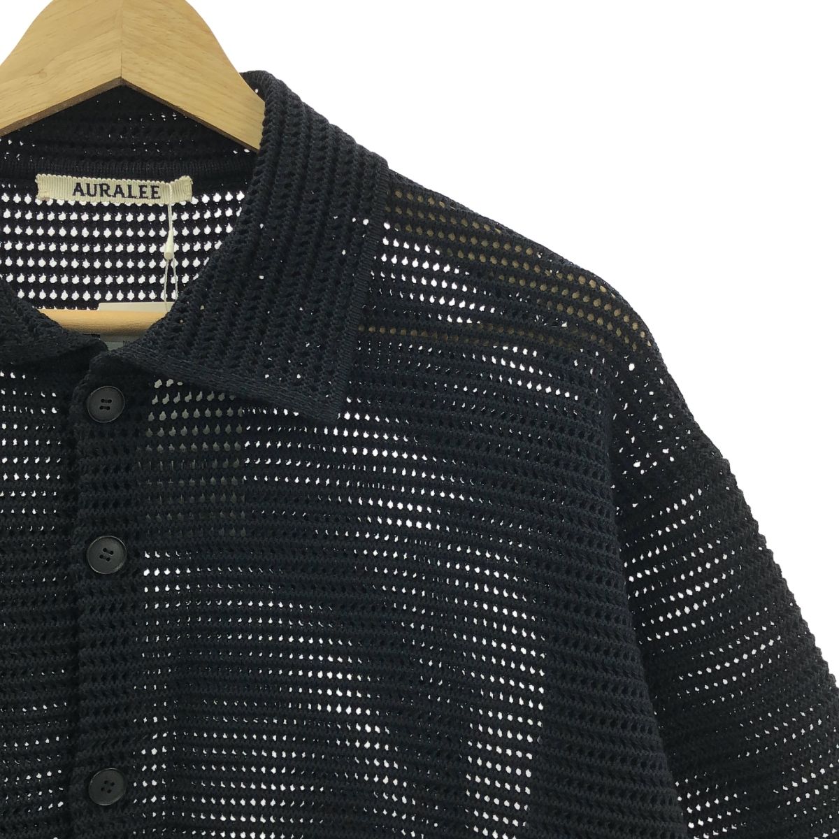 美品】 AURALEE / オーラリー | 2025SS | COTTON MESH KNIT HALF 