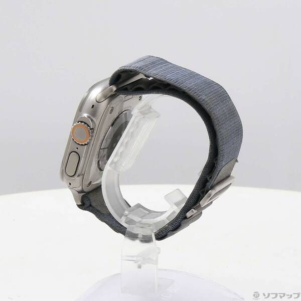 〔 品〕 Apple Watch Ultra 2 GPS Cellular 49 mm チタニウムケース ブルーアルパインループ 377