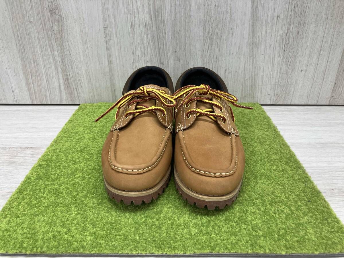 Timberland デッキシューズ ブラウン ティンバーランド3 EYES CLASSIC LUG スリーアイズクラシックラグ 25.5 cm 藤沢大庭