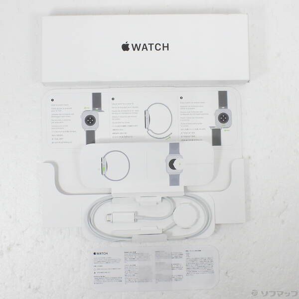  〔 品〕 Apple Watch SE 第2世代 GPS Cellular 40 mm スターライトアルミニウムケース レイクグリーンスポーツループ 349 Apple Watch本体 スマートウォッチ ウェアラブル