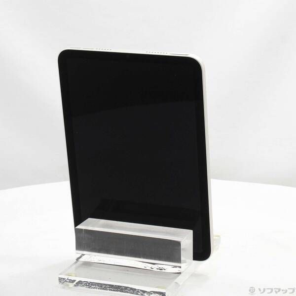 中古品〕 iPad mini 第6世代 64GB スターライト MK7P3J／A Wi-Fi【262