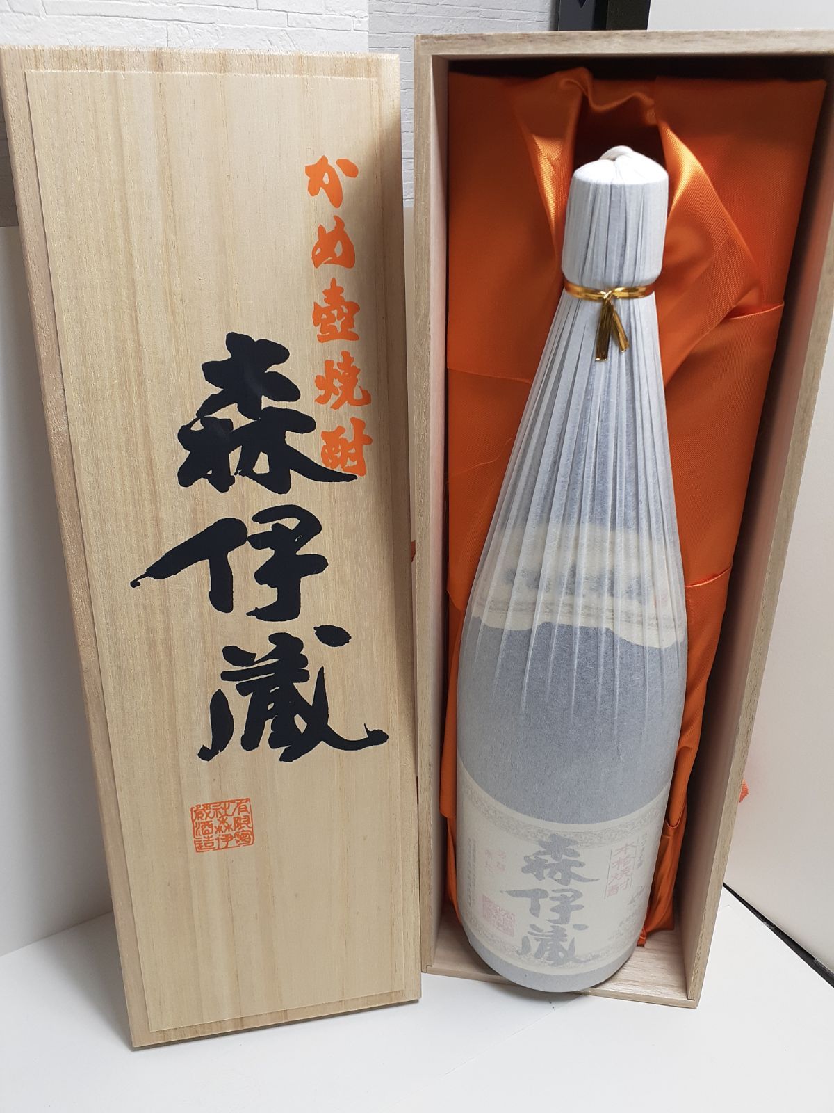 森伊蔵 1800ml 桐箱入り 新品 - メルカリ
