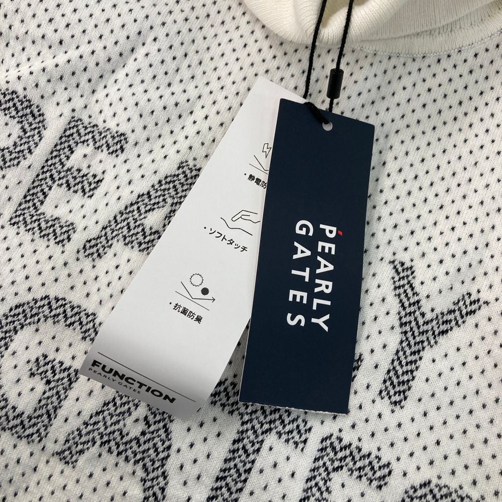 サイズ：0 PEARLY GATES パーリーゲイツ 2024年 タートル ニット