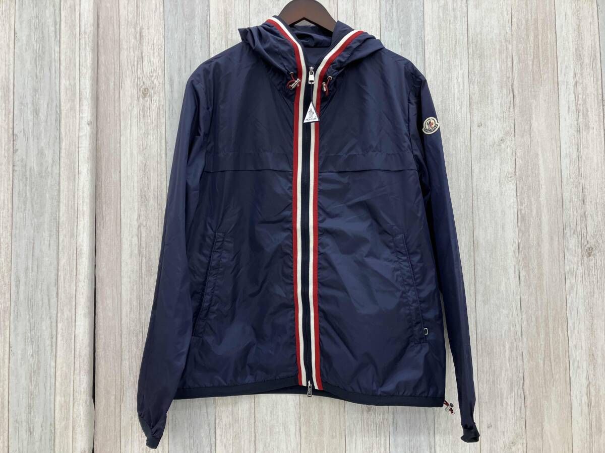 MONCLER／モンクレール／ナイロンジャケット／XL／メンズ／ネイビー