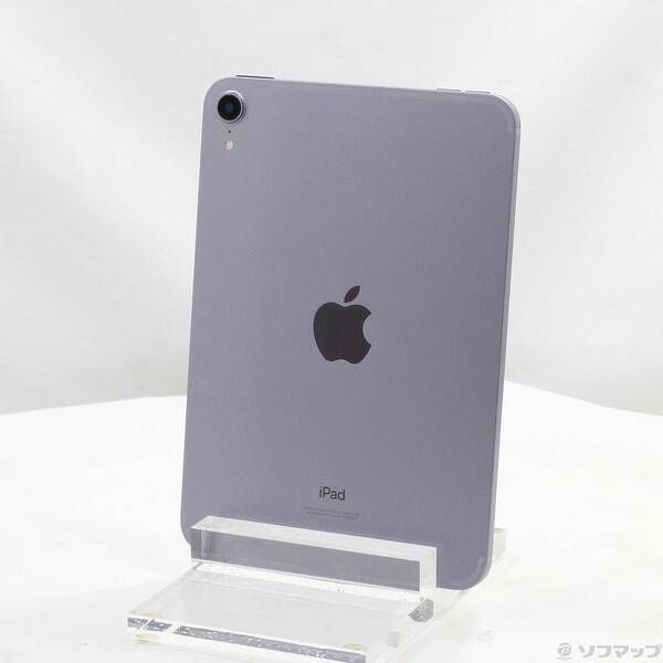 〔 品〕 iPad mini 第6世代 256 GB パープル MK 8 K 3 J A SIMフリー 344