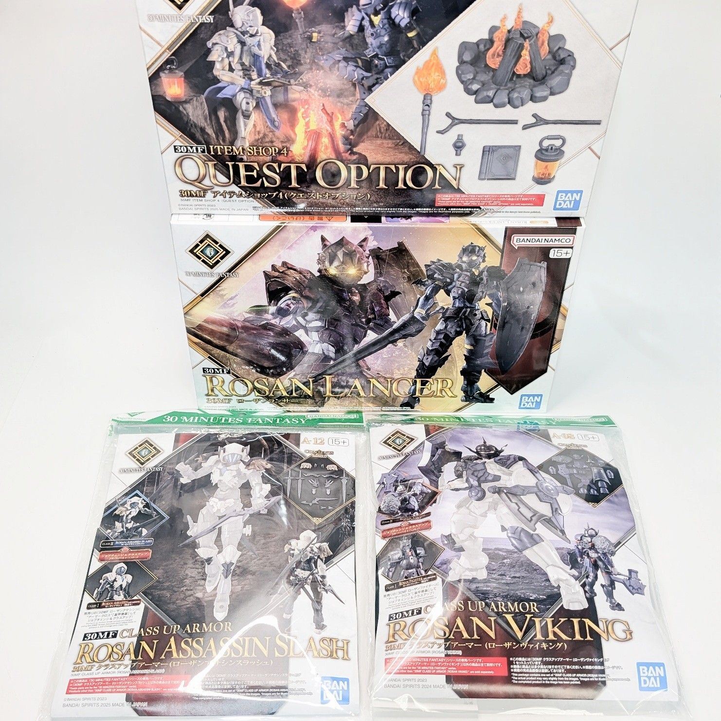 バンダイ 30 MINUTES FANTASY 30MF ローザンランサー クラスアップ