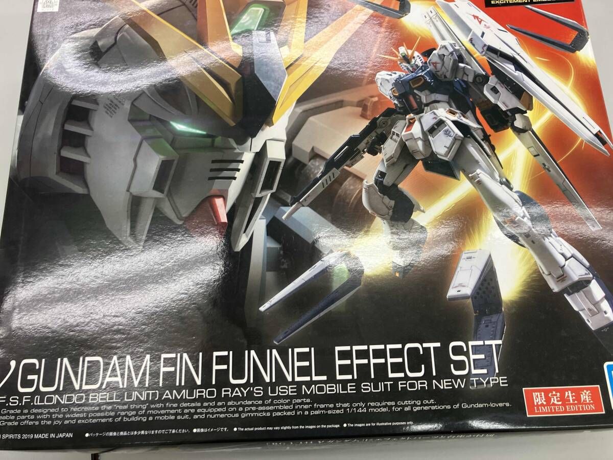 プラモデル バンダイ 1 144 νガンダム フィン･ファンネルエフェクトセット RG ｢機動戦士ガンダム 逆襲のシャア｣