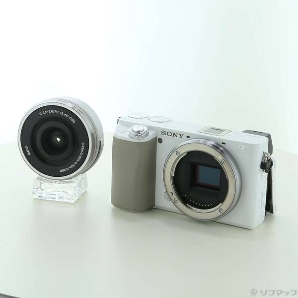 〔 品〕 α6100 ILCE-6100 L パワーズームレンズキット ホワイト 344