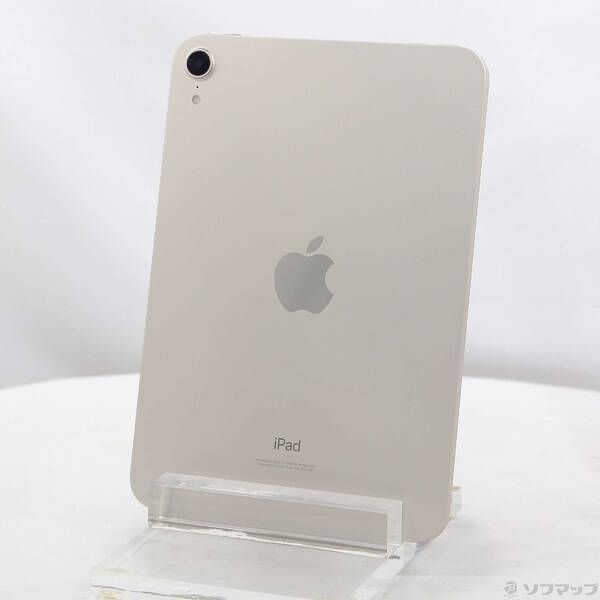 〔 品〕 iPad mini 第6世代 64 GB スターライト MK 7 P 3 J A Wi Fi 262