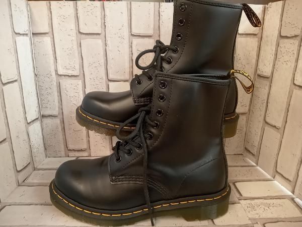 Dr.Martens ドクターマーチン ショートブーツ 1460 W 8ホール 24.0 cm ブラック