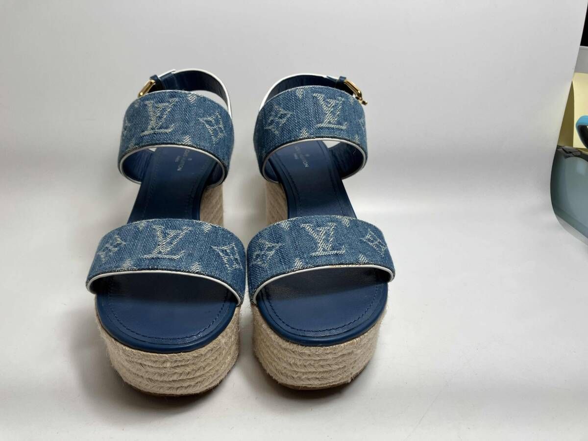 スターボードライン CL 1118 ウェッジソールサンダル デニム