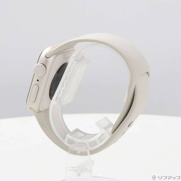 〔 品〕 Apple Watch SE 第2世代 GPS 40 mm スターライトアルミニウムケース スターライトスポーツバンド 276