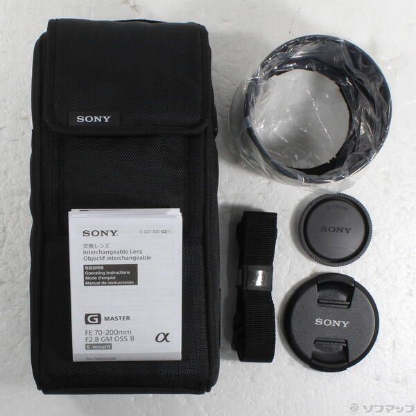 中古品〕 FE 70-200mm F2.8 GM OSS II SEL70200GM2【258】 - メルカリ