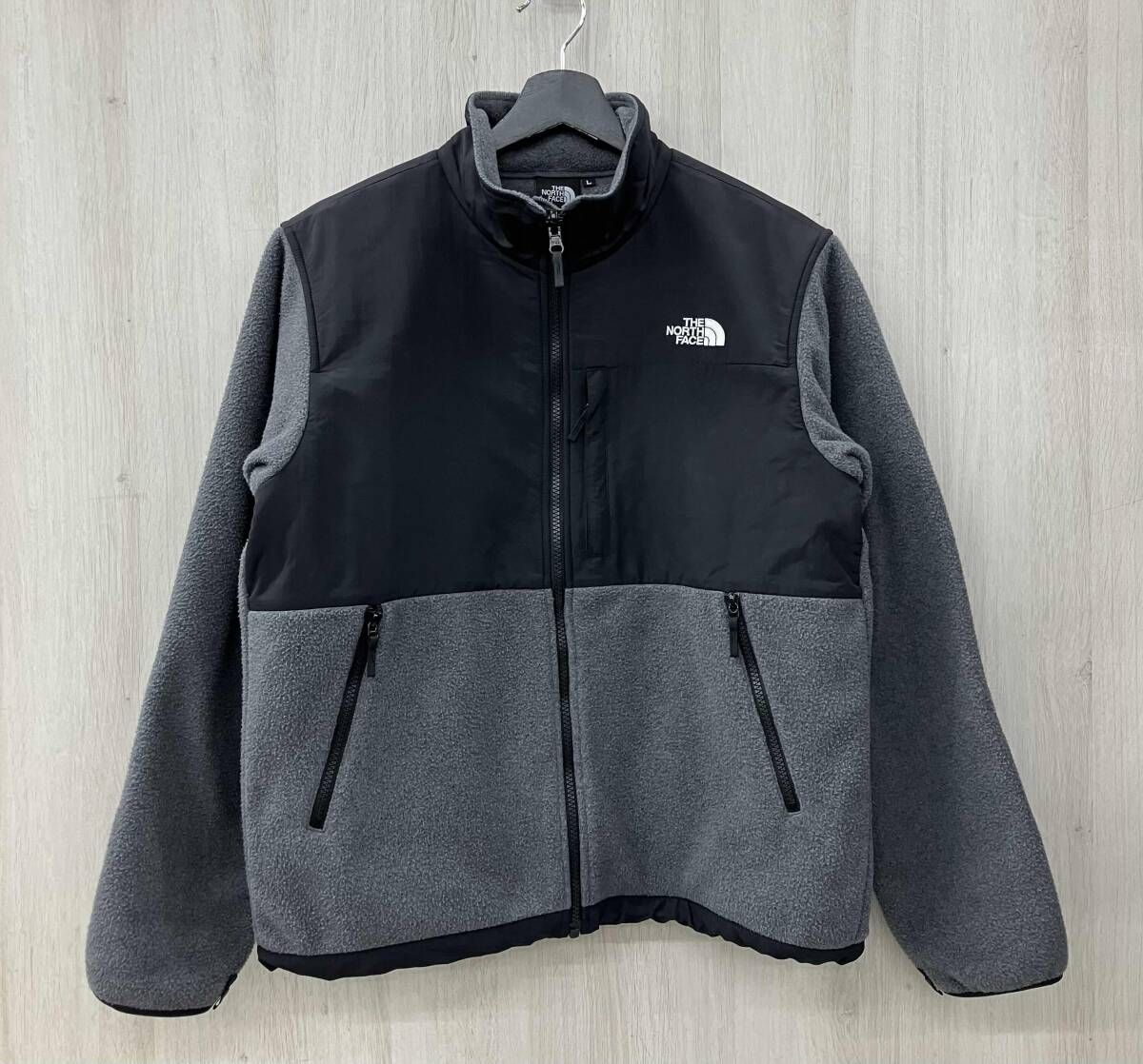 THE NORTH FACE ザ ノースフェイス フリース デナリジャケット グレー ブラック Lサイズ